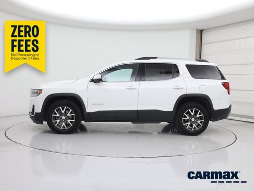 White 2021 GMC Acadia SLE