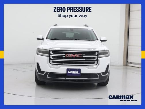 White 2021 GMC Acadia SLE
