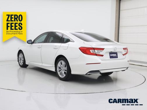 White 2018 Honda Accord LX