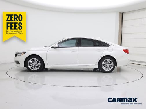 White 2018 Honda Accord LX