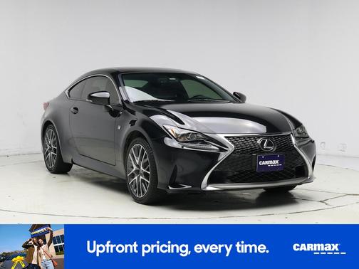 Black 2017 Lexus RC 300 F-Sport