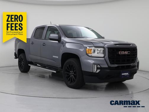 Gray 2022 GMC Canyon Elevation