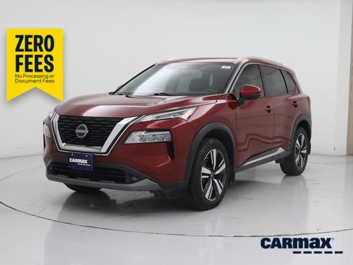 Red 2022 Nissan Rogue SL