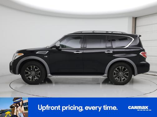 Black 2017 Nissan Armada Platinum