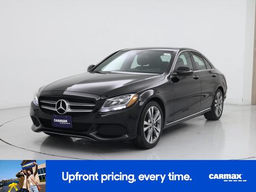 Black 2018 Mercedes-Benz C-Class