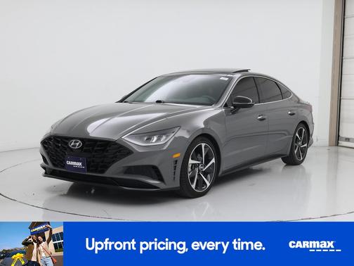 Gray 2021 Hyundai SONATA SEL Plus