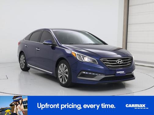 Blue 2015 Hyundai SONATA Sport