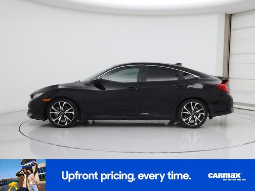 Black 2017 Honda Civic SI