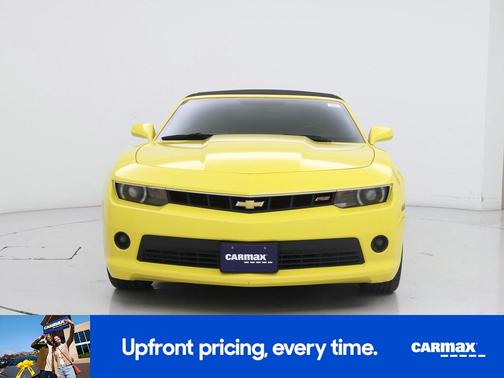 Yellow 2015 Chevrolet Camaro LT