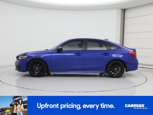 Blue 2022 Honda Civic Sport