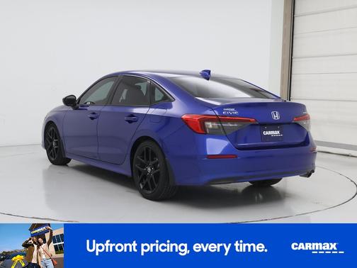 Blue 2022 Honda Civic Sport