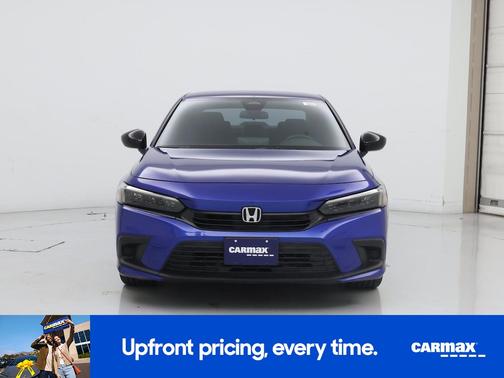 Blue 2022 Honda Civic Sport
