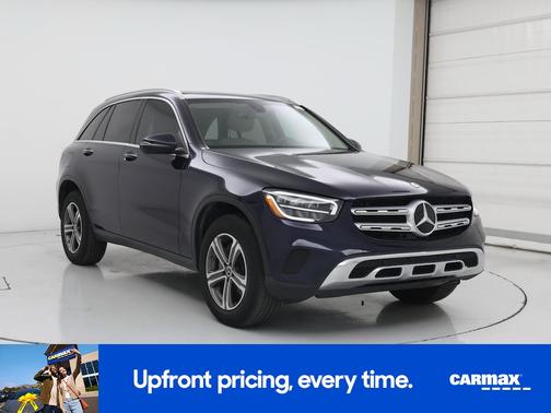 Blue 2021 Mercedes-Benz GLC 300