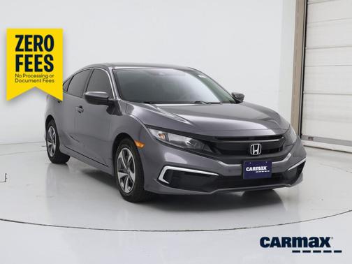 Gray 2019 Honda Civic LX