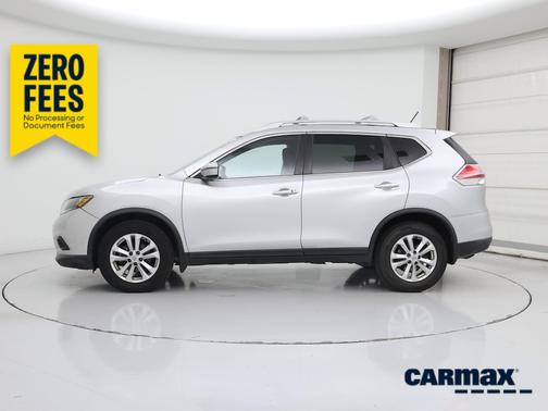 Silver 2016 Nissan Rogue SV