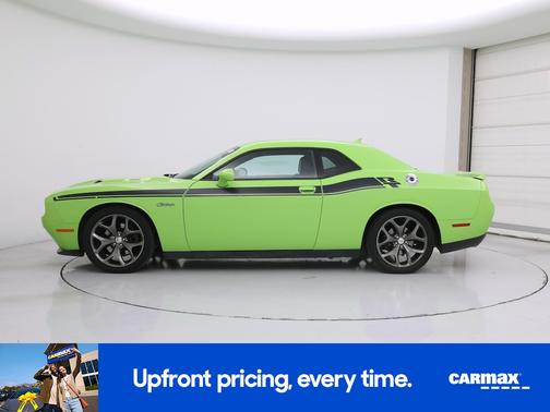 Green 2015 Dodge Challenger R/T Plus