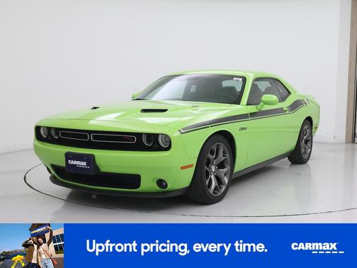 Green 2015 Dodge Challenger R/T Plus