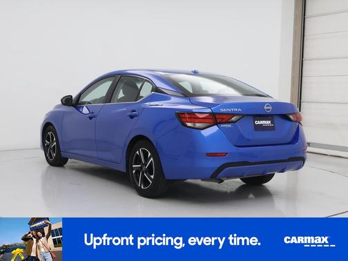 Blue 2025 Nissan Sentra SV