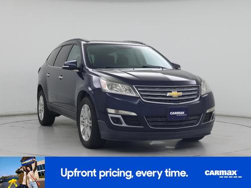 Blue 2015 Chevrolet Traverse LT