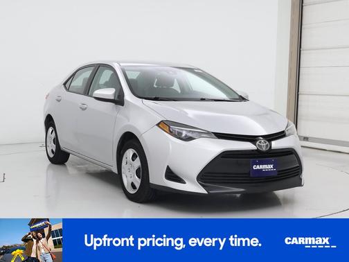 Silver 2017 Toyota Corolla LE