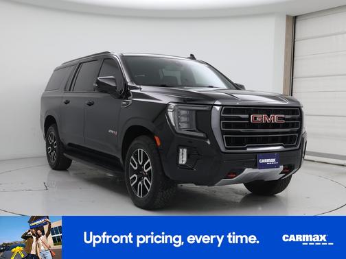 Black 2022 GMC Yukon XL AT4