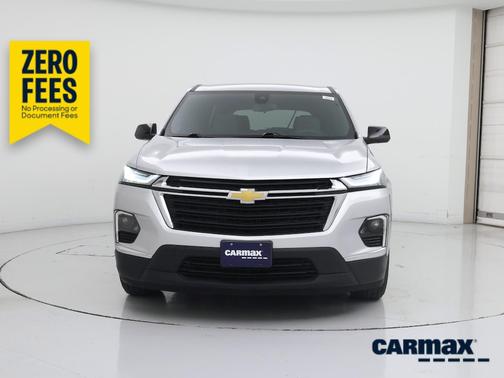 Silver 2022 Chevrolet Traverse LS