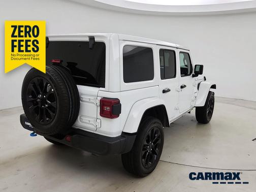 White 2024 Jeep Wrangler 4xe Sahara