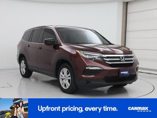 Burgundy 2018 Honda Pilot LX