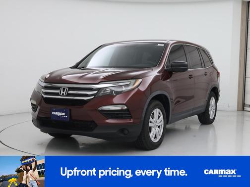 Burgundy 2018 Honda Pilot LX
