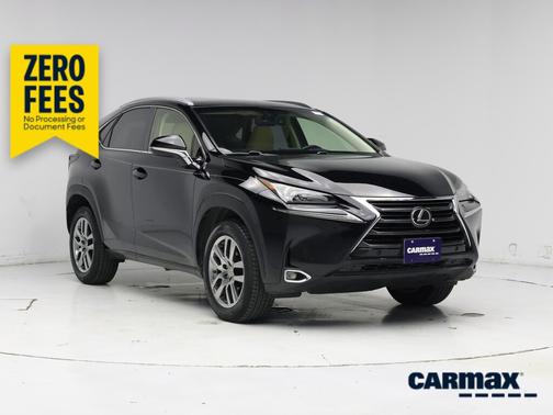 Black 2015 Lexus NX 200t