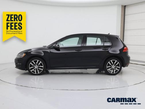 Black 2016 Volkswagen Golf SE