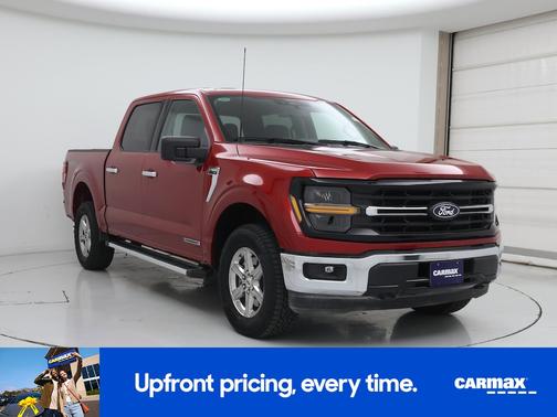 Red 2025 Ford F-150 XLT