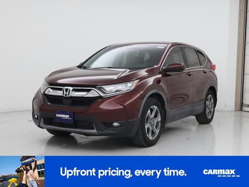 Burgundy 2017 Honda CR-V EX-L