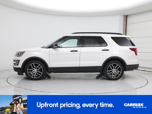 White 2017 Ford Explorer Sport