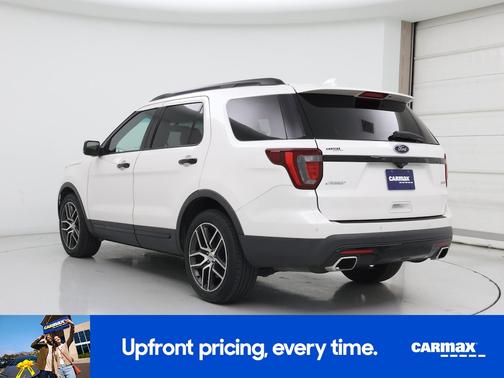White 2017 Ford Explorer Sport