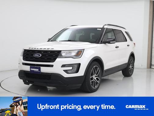 White 2017 Ford Explorer Sport