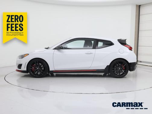 White 2019 Hyundai Veloster N