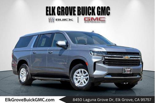 Satin Steel Metallic 2022 Chevrolet Suburban LT