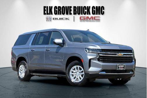 Satin Steel Metallic 2022 Chevrolet Suburban LT