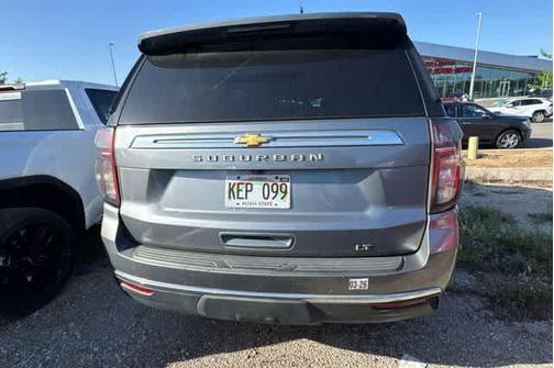 Satin Steel Metallic 2022 Chevrolet Suburban LT