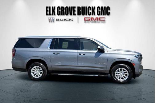 Satin Steel Metallic 2022 Chevrolet Suburban LT