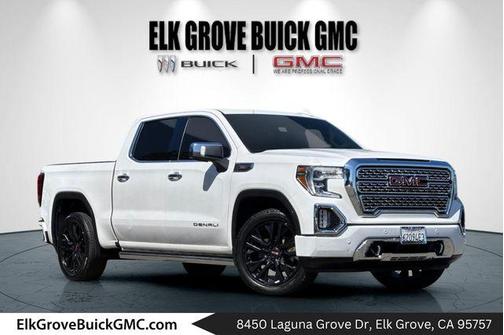 White Frost Tri-Coat 2021 GMC Sierra 1500 Denali