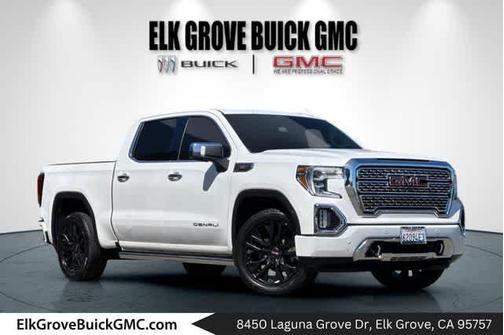 White Frost Tri-Coat 2021 GMC Sierra 1500 Denali