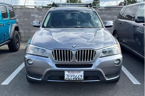 Space Gray Metallic 2014 BMW X3 xDrive28i