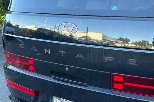Phantom Black 2025 Hyundai SANTA FE HEV Calligraphy