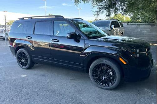 Phantom Black 2025 Hyundai SANTA FE HEV Calligraphy