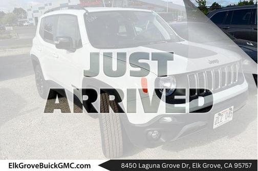 Alpine White Clearcoat 2023 Jeep Renegade Latitude