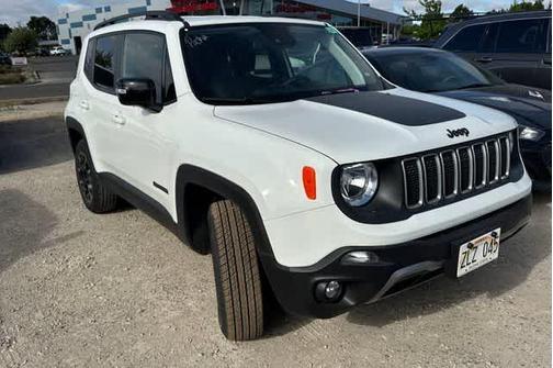 Alpine White Clearcoat 2023 Jeep Renegade Latitude