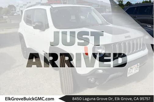 Alpine White Clearcoat 2023 Jeep Renegade Latitude