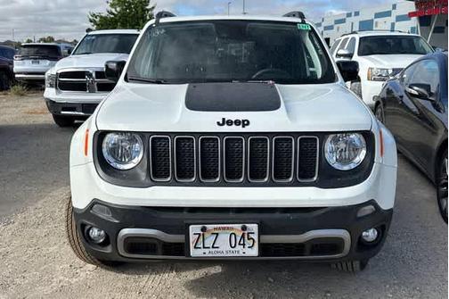 Alpine White Clearcoat 2023 Jeep Renegade Latitude